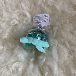 New BBW Blue Turtle Glitter Pocketbac Holder